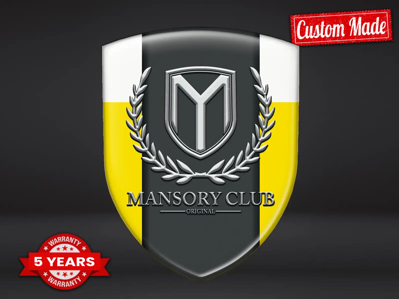 Mansory Silikonlogo Auto Universal Hochwertig Professionell